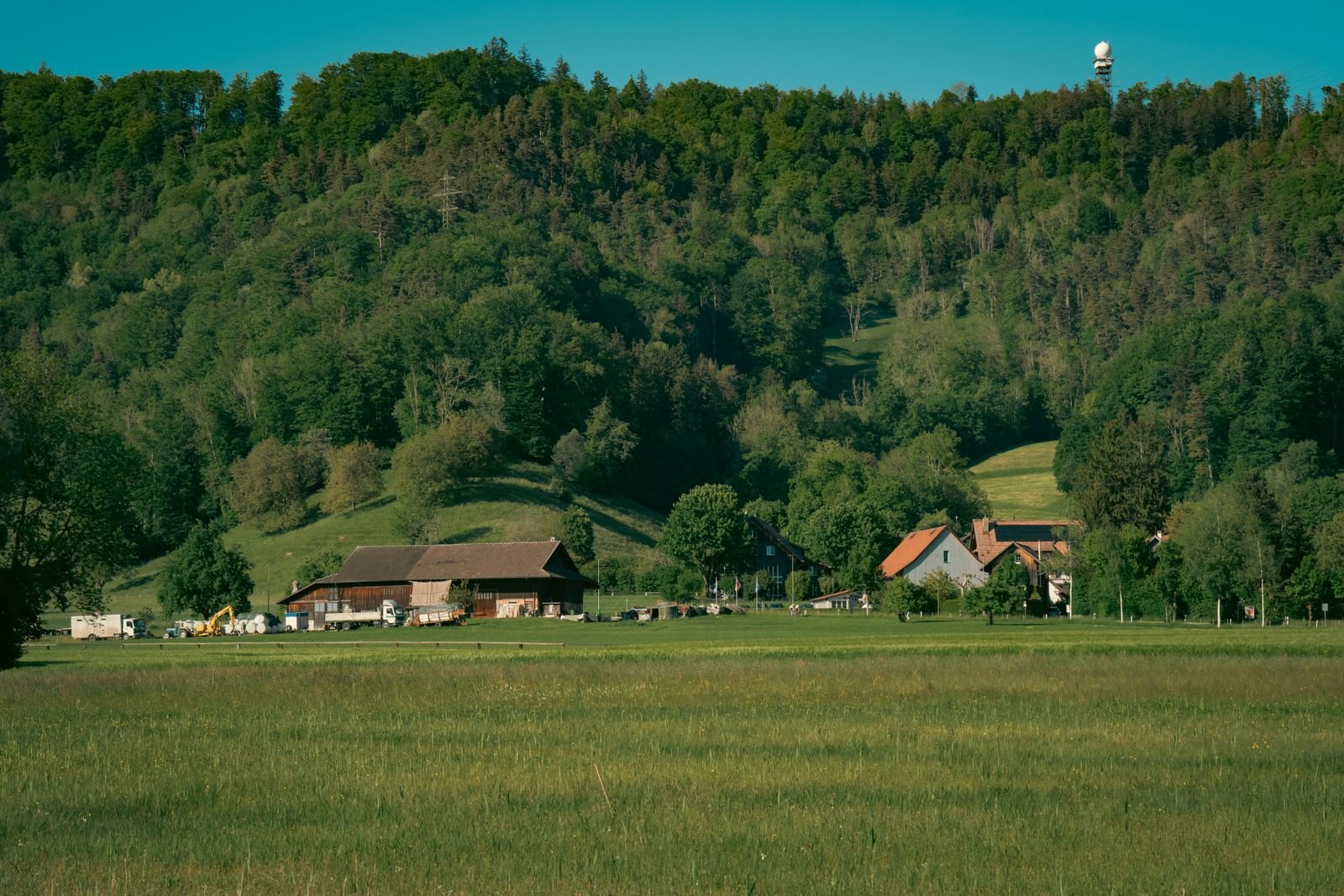 La campagne bâloise et ses fermes